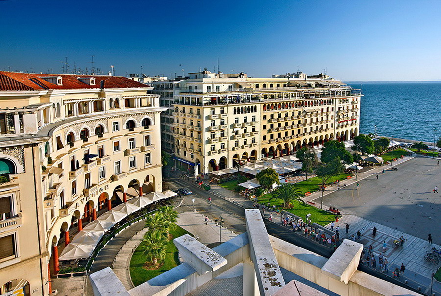 Electra Palace Hotel pogled na trg Aristotelous 